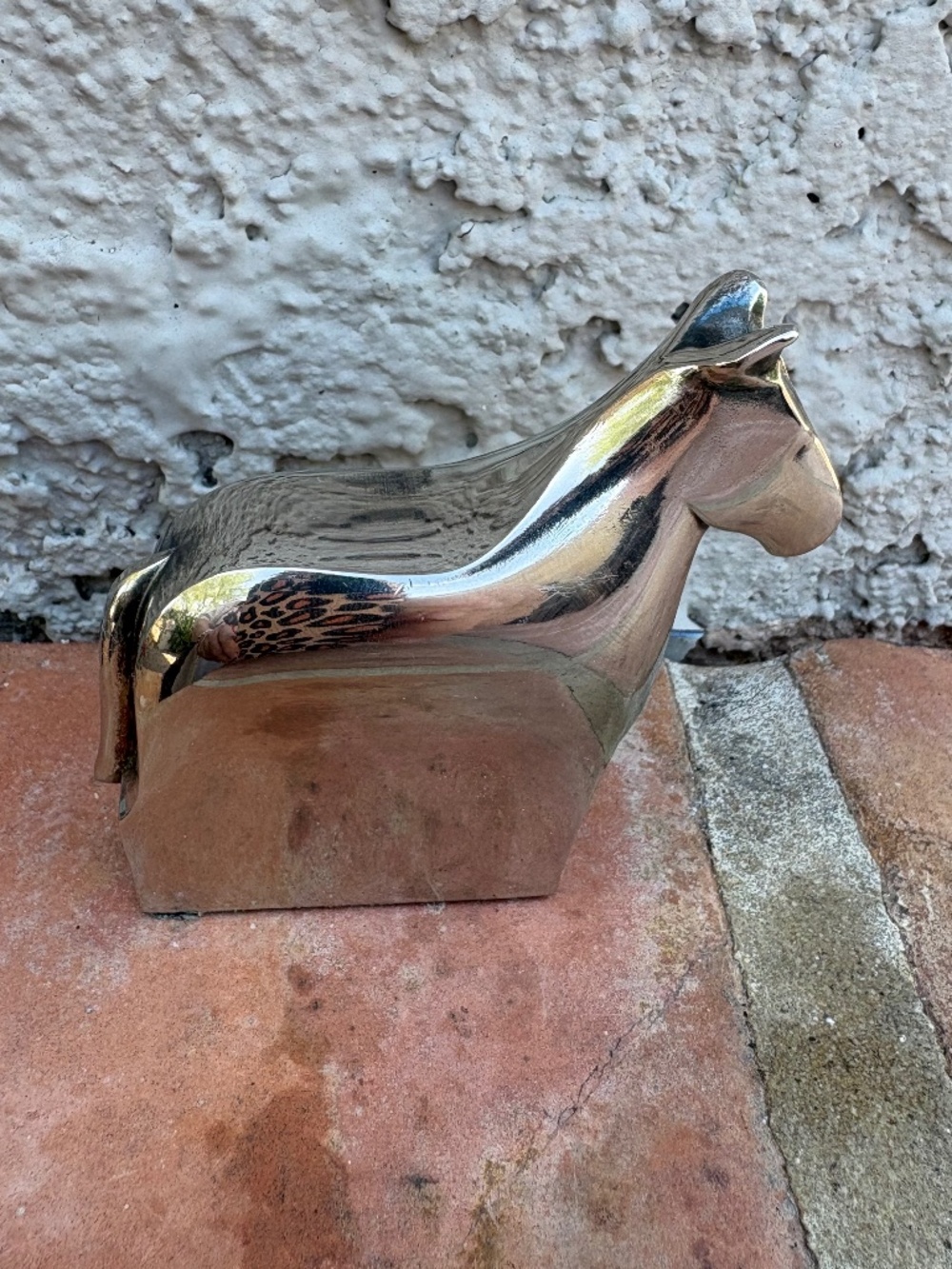 Vintage Dansk Designs Silver Plate Horse Figurine Paperweight MCM Japan 2.5"